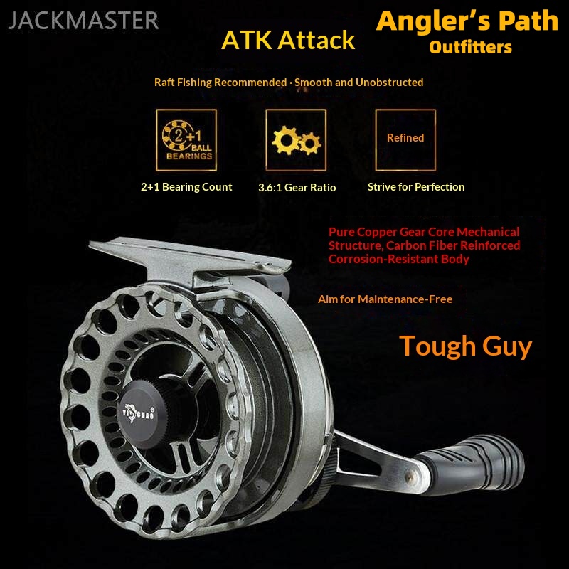YI CHAO Atk Raft Fishing Reel  - đánh giá và giá Ice Fishing Reel