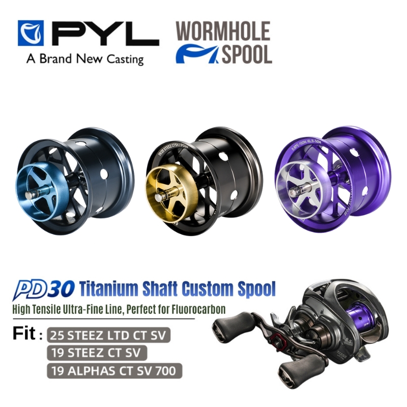 Ống cuộn dây PYL PD30 cải tiến - đánh giá và giá Reel Drag Knob