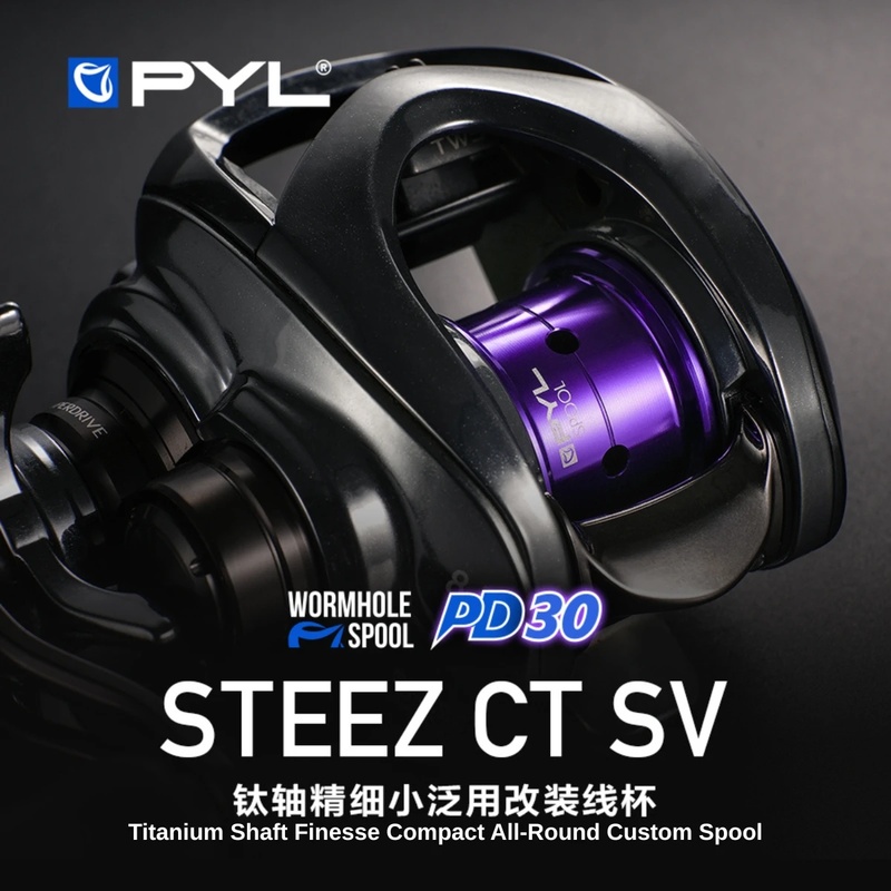 Ống cuộn dây PYL PD30 cải tiến - đánh giá và giá Reel Drag Knob