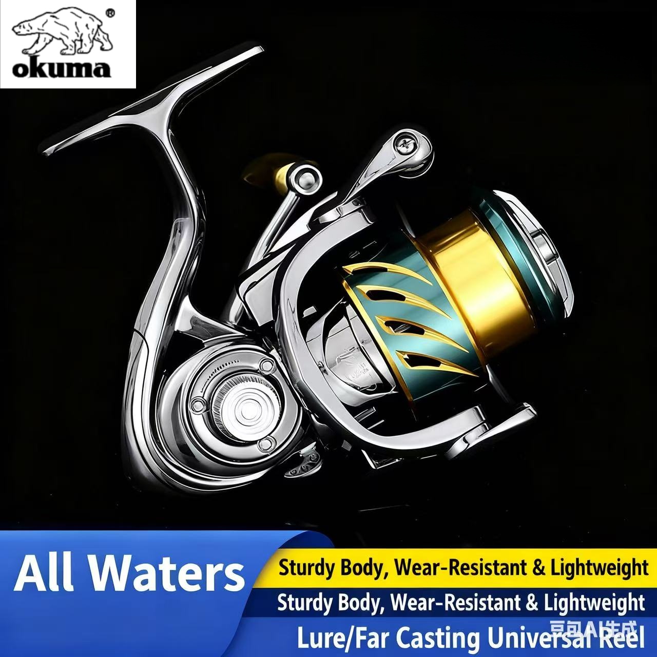 Okuma Fishing Tackle Spinning  - đánh giá và giá Daiwa Reel Bg