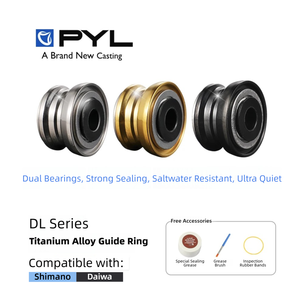 PYL Titanium Alloy Double Bear - đánh giá và giá Conventional Reel